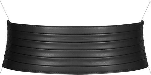 VONMELLI Wide Elastic Belts for Women Dresss Fashion Stretchy Wide Waist Belt Ladies Corset Leather Belts in Kuwait