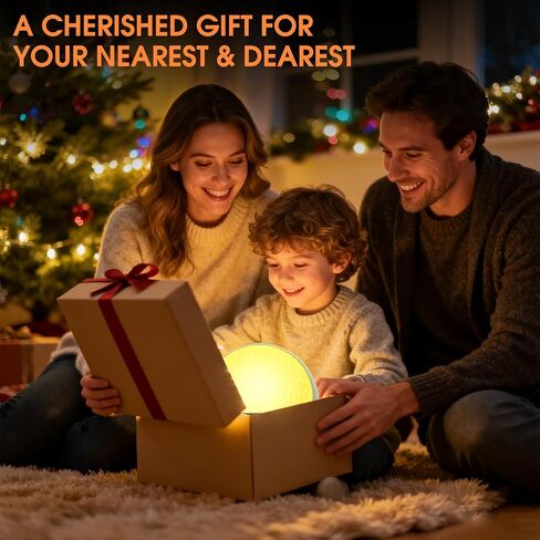 Sunrise Alarm Clock, White Noise Sound Machine with 30 Soothing Sounds, Dimmable Night Light, Natural Sunlight Lamp Gentle Wake Up Light for Bedrooms, Kids, Heavy Sleepers Adults, Baby, Ideal for Gift in Saudi Arabia