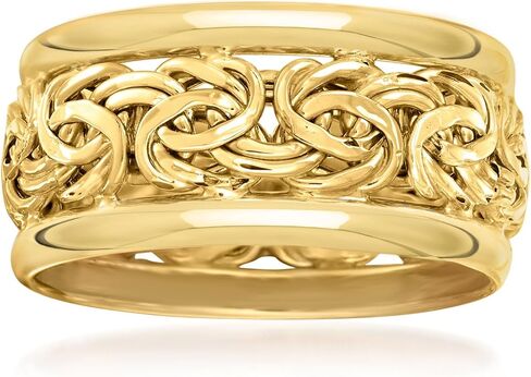 روس سيمونز 14kt الذهب الأصفر تحدها حلقة البيزنطية in Kuwait