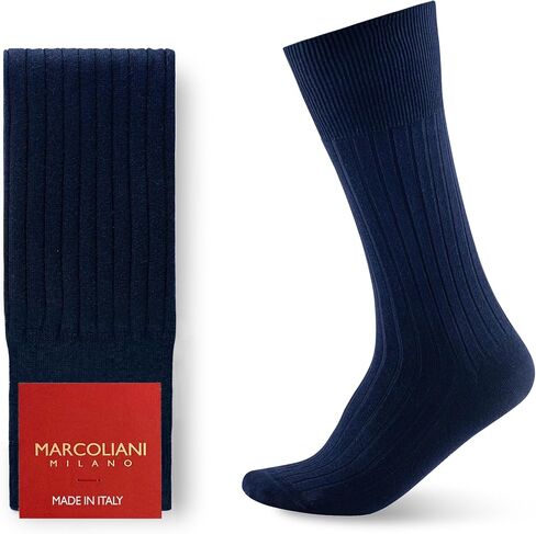 Marcoliani Milano Made in Italy - Mens Dress Socks | Essence of Cotton The Dress Code Colors in Kuwait