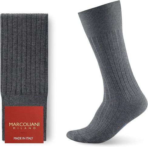 Marcoliani Milano Made in Italy - Mens Dress Socks | Essence of Cotton The Dress Code Colors in Kuwait