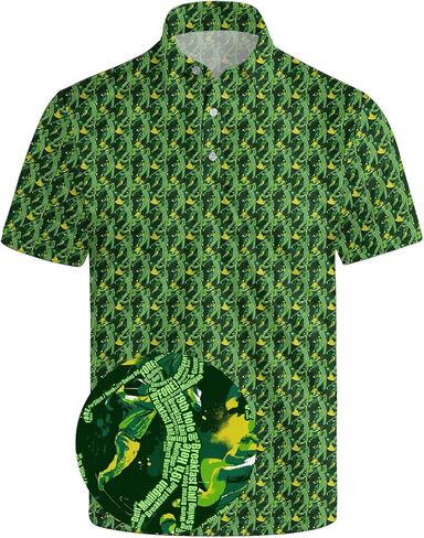 Golf Shirts for Men, Polo Shirts Short Sleeve Quick-Dry Fit Performance Polo Shirts for Men in Saudi Arabia