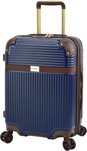 London Fog Brentwood IV 20" Expandable Spinner Carry-on Hardside, Midnight Blue in Kuwait
