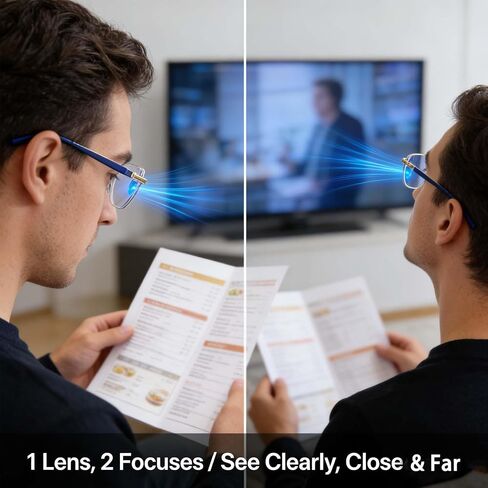 2026 Upgrade Glasses Self Adjusting For Women/Men,Self Adjusting Smart Glasses Far And Near in Kuwait