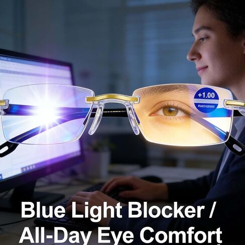 2026 Upgrade Glasses Self Adjusting For Women/Men,Self Adjusting Smart Glasses Far And Near in Kuwait