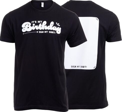 Funny Birthday Humor T-Shirts for Men Women Boys and Girls - Bday Celebration Gift Tee Shirts for 18th, 30th, 40th Presents in Kuwait