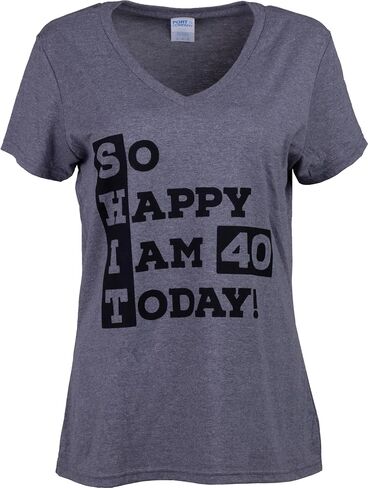 Funny Birthday Humor T-Shirts for Men Women Boys and Girls - Bday Celebration Gift Tee Shirts for 18th, 30th, 40th Presents in Kuwait