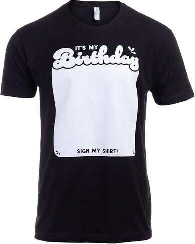 Funny Birthday Humor T-Shirts for Men Women Boys and Girls - Bday Celebration Gift Tee Shirts for 18th, 30th, 40th Presents in Kuwait