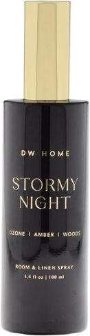 رذاذ غرفة أوركيد منتصف الليل من DW Home - رذاذ معطر جو بالزهور والبرقوق مع روائح الأوركيد الأسود وأوراق التين وطحلب البلوط - رذاذ القماش والكتان للمنزل - روائح غرفة منعشة (4 أونصة) in Kuwait