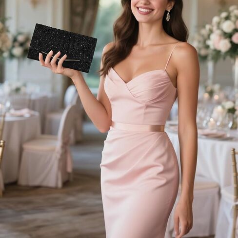 Glitter Women's Evening Handbags Evening Bag Clutch Purses for Women Formal Rhinestone Evening Clutch in Kuwait