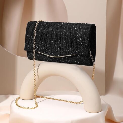 Glitter Women's Evening Handbags Evening Bag Clutch Purses for Women Formal Rhinestone Evening Clutch in Kuwait