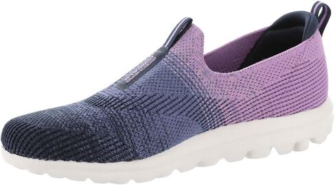 حذاء Skechers Performance Go Walk Travel Ibiza للسيدات سهل الارتداء 75 BM US NavyPurple، 7.5 in Kuwait