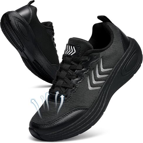 Comfortable Womens Walking Shoes: Breathable Mesh Tennis Shoe Lightweight Non-Slip Sneakers for Casual Walking in Saudi Arabia