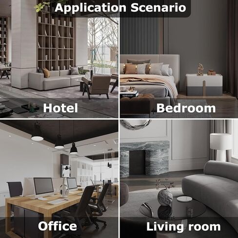 2026 Upgraded Cordless Rechargeable Diffuser - Hotel Scent Diffuser for Whole House- Scent Air Machine -App Bluetooth Control - Waterless Essential Oil Diffuser for Large Room, Studio Office - Black in Saudi Arabia