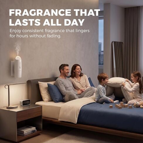 Pulse, Plug in Waterless Scent Diffuser Starter Kit. Ritz, Baccarat Oil Included. 1000 sq ft Coverage. Cold Air, Waterless, Touch Panel Controls and Bluetooth, Aromatherapy for Home. in Saudi Arabia
