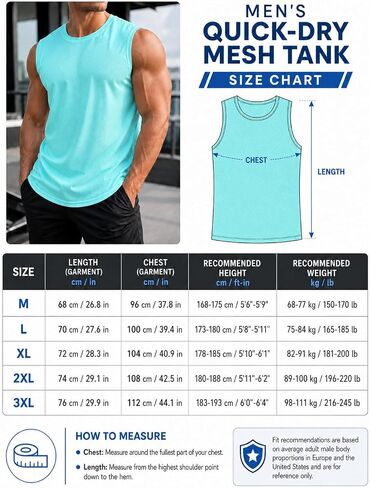 Men's Sleeveless Shirts Sommer Quick Dry Tank Tops for Men Sun Athletic Gym Workout Shirts Dry Fit Swim Tankshirt in Kuwait