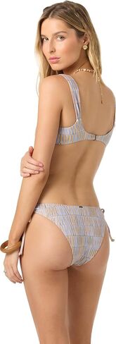 O'NEILL Women's Crestview Cheeky Bottoms | Adjustable Tie Waist, Stretch Fabric in Kuwait