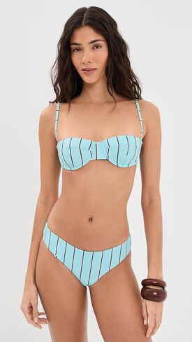 STAUD Women's Gemma Bikini Bottoms in Kuwait