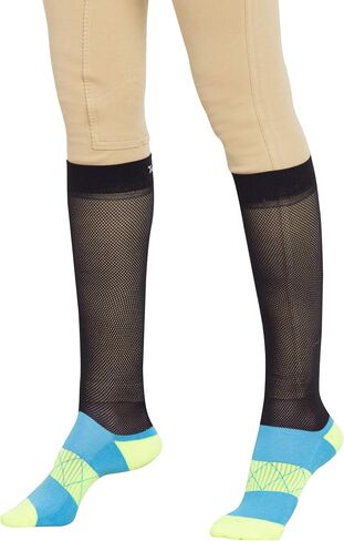 جوارب ركوب الخيل ذات فتحات تهوية من TuffRider EquiCool - عبوة من 3 قطع in Kuwait