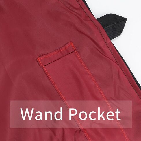 Wizard Robe with Hood for Adult and Teens, Magician Cosplay Halloween Costume Dress Up Accessory for Men and Women in Saudi Arabia