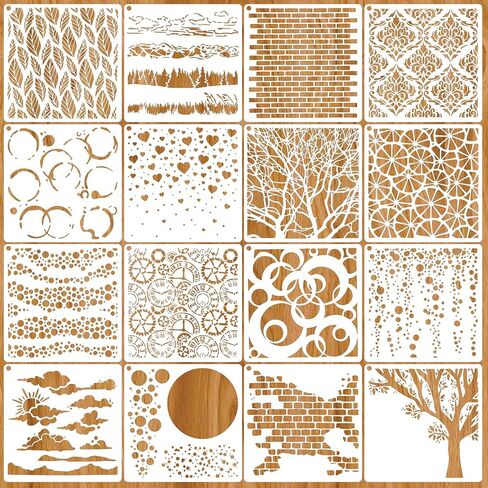 20 Pieces Word Stencils for Crafts,Reusable Family Home Theme Stencils for Painting on Wood Wall Canvas Fabric,Welcome Farmhouse Inspirational Words Drawing Template in Saudi Arabia