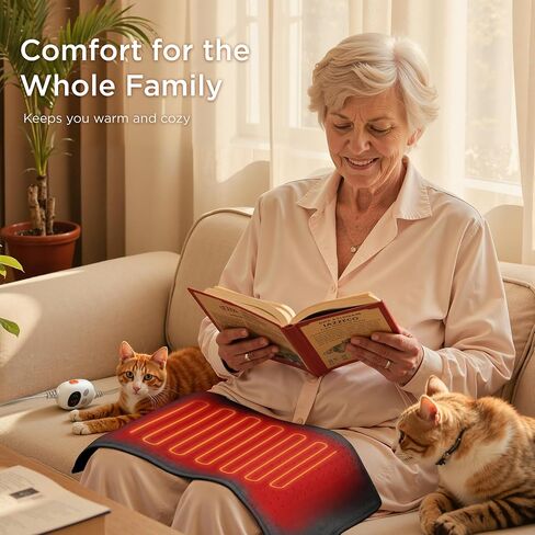 Texciting Heating Pad for Neck and Shoulders and Back,12" x 24"Electric Heating Pads with 3H-Auto Shut Off and 6 Heat Levels,Machine Washable,Birthday Gifts for Men and Women(Pink in Saudi Arabia
