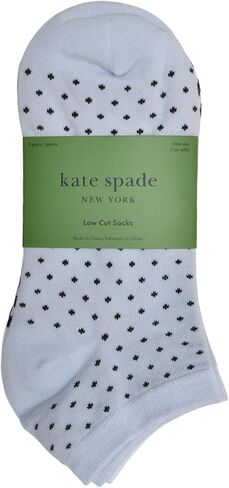 جوارب Kate Spade للسيدات مكونة من 3 قطع من الجوارب ذات القطع المنخفضة، ناعمة ومريحة in Kuwait