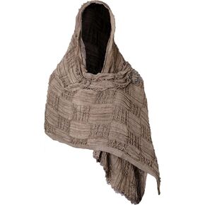 Medieval Hooded Shawl Scarf Viking Renaissance Wrap Shawl Gothic Witch Warlock Cloak Apocalypse Costume in Saudi Arabia