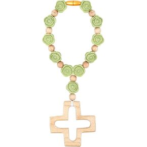 Cross Baptism Silicone Rosary, First Communion Rosary Collection Shower Christian Communion Gifts in Saudi Arabia