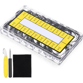 Xthrotsenk 200Pcs Watch Gaskets Assorted Rubber Watch O Rings Assortment Watches Seal Gasket Kit Watches O Rings Seals Gaskets Set Case Back Gasket O-Ring Replacement Caseback Oring Repairing in Saudi Arabia