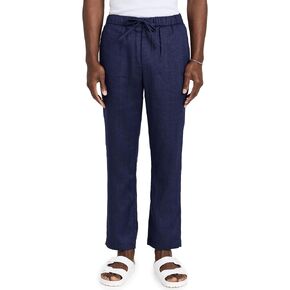 Frescobol Carioca Men's Oscar Linen Chinos in Saudi Arabia