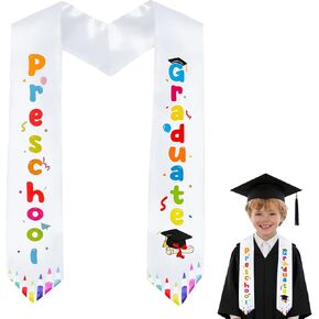 Kindergarten & Preschool Graduation Stole 2026, Unisex Pre K Graduation Sash for Boys & Girls, 2026 Graduation Gift in Saudi Arabia