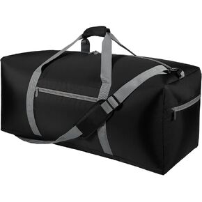 iFARADAY Foldable Duffle Bag 30 inch 75L Large Lightweight Luggage Bag for Travel Camping Storage-Blue in Saudi Arabia