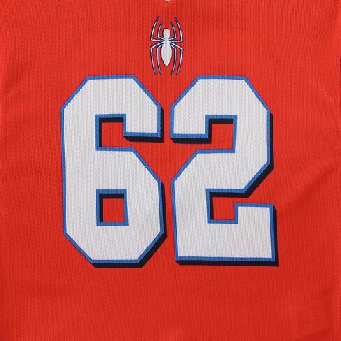 Marvel Spider-Man Boys Jersey Mesh Shirt for Toddler to Big Kids in Kuwait