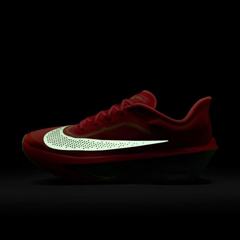 حذاء Nike Zoom Fly 6 للرجال لسباق الطرق (قرمزي ساطع/ليمون بلاست/رغوة نعناع/أرجواني كهف) مقاس 8 in Kuwait
