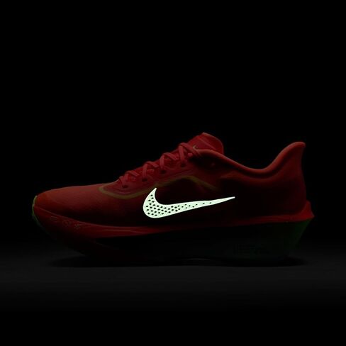 حذاء Nike Zoom Fly 6 للرجال لسباق الطرق (قرمزي ساطع/ليمون بلاست/رغوة نعناع/أرجواني كهف) مقاس 8 in Kuwait