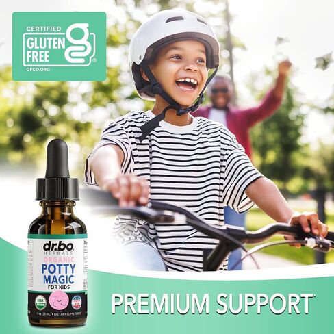 Constipation Relief for Kids Liquid Drops - Organic Potty Magic Toddler Constipation Relief, Senna & Prebiotic Fiber Fennel - Natural Liquid Fiber for Kids Digestive Support Supplement Children 1 oz in Saudi Arabia