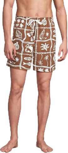 Lands' End Men's 7 Inch Volley Hydroliner Swim Trunks in Saudi Arabia