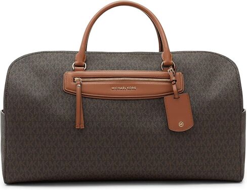 MICHAEL Michael Kors Womens Jet Set Travel XL Weekender Vanilla/Acorn XL One Size in Kuwait