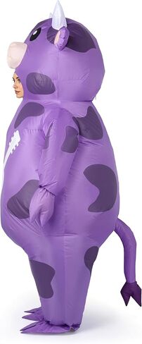 Cow Inflatable Costume Musical Cow Costume Suitable for role-playing at music festivals, Halloween parties (Guitar cow) in Kuwait