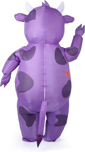 Cow Inflatable Costume Musical Cow Costume Suitable for role-playing at music festivals, Halloween parties (Guitar cow) in Kuwait