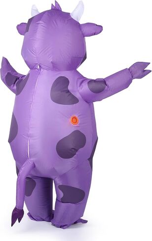Cow Inflatable Costume Musical Cow Costume Suitable for role-playing at music festivals, Halloween parties (Guitar cow) in Kuwait