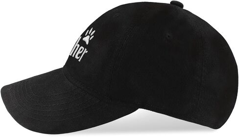 Cat Dad Gifts for Cat Lovers, Cat Dad Hat for Men Embroidered Adjustable Black Cotton Baseball Cap in Saudi Arabia