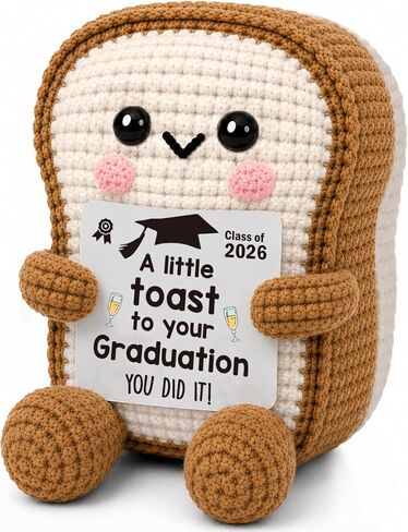 Xinezaa Mini 21st Birthday Toast Gifts Ideas for Women Her, 21 Years Old Girls Daughter Bestie Sister Friend Woman Birthday Gift, Happy 21st Bday Decorations Handmade Crochet Present for Celebration in Saudi Arabia