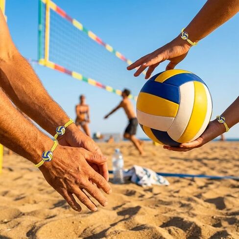 20 عبوة من أساور الكرة الطائرة للفتيات المراهقات - هدايا جماعية للفريق الرياضي، إكسسوارات لحفلات الكرة الطائرة للاعبين in Kuwait