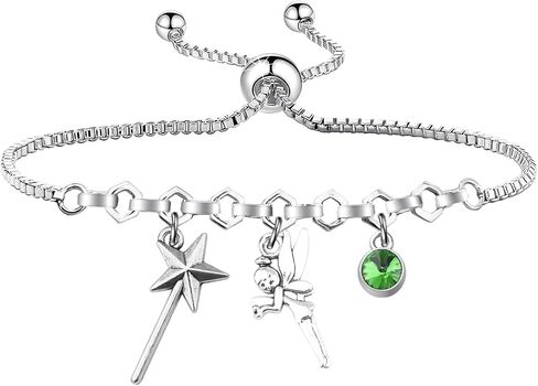 FOTAP Cartoon Movie Fan Gift Fairy Magical Inspire Bracelet WDW Trip Gift Fairy Angel Jewelry Pixie Dust Merch in Kuwait