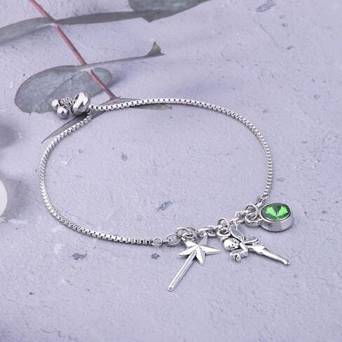 FOTAP Cartoon Movie Fan Gift Fairy Magical Inspire Bracelet WDW Trip Gift Fairy Angel Jewelry Pixie Dust Merch in Kuwait