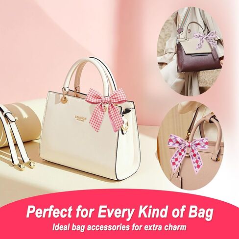 Purse Scarf for Handbags Bag Scarf for Women Fashion Hair Head Scarves Satin Neck Scarves Multifunctional Accessories in Saudi Arabia