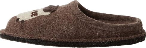 HAFLINGER Coffee Unisex Wool Slippers in Kuwait