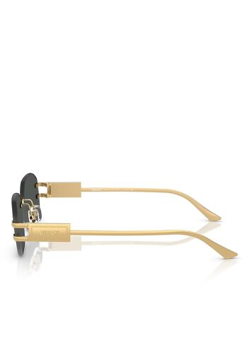 Versace Women's 0VE2274 Sunglasses, Gold, One Size in Kuwait